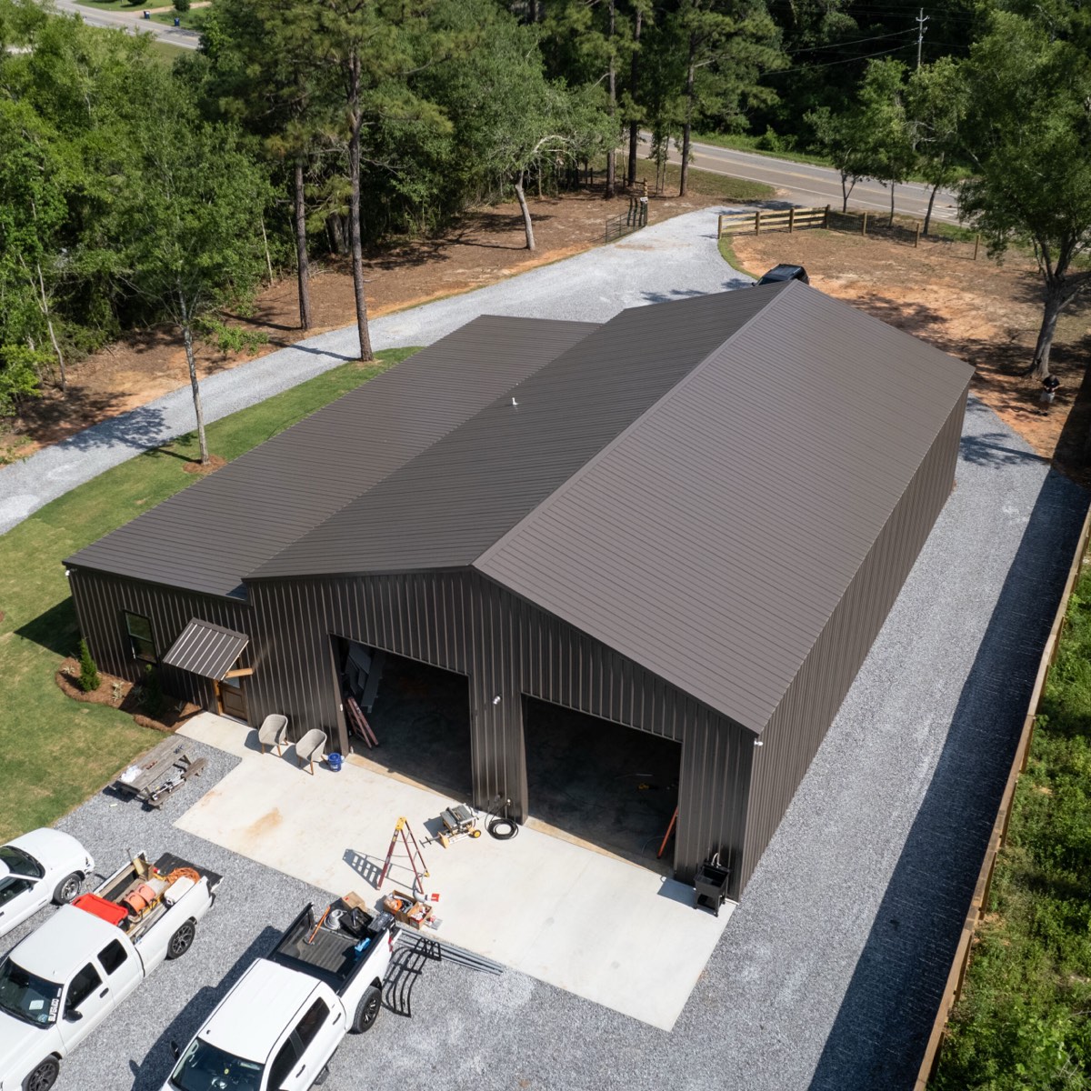 Metal roof project