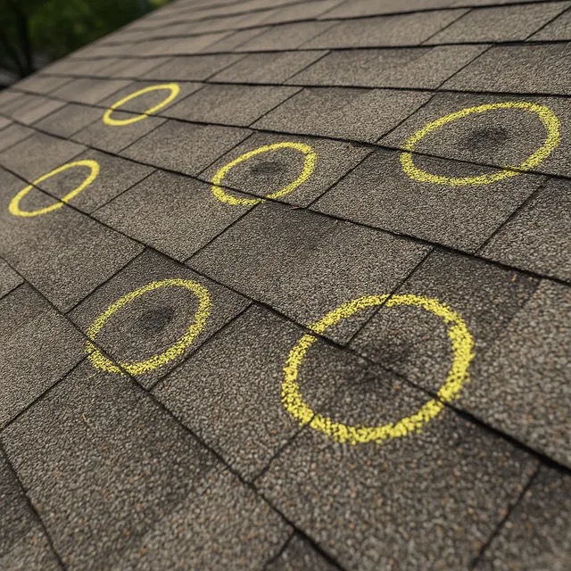 Storm and hail damage project
