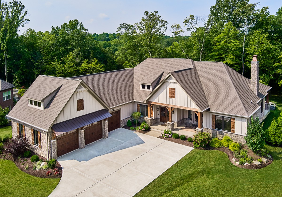 Completed roofing project by Redefine Roofing